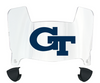 Georgia Tech Yellow Jackets Mini Football Helmet Visor Shield w/ Clips - PICK VISOR & LOGO COLOR