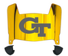 Georgia Tech Yellow Jackets Mini Football Helmet Visor Shield w/ Clips - PICK VISOR & LOGO COLOR