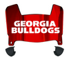 Georgia Bulldogs Mini Football Helmet Visor Shield w/ Clips - PICK VISOR & LOGO COLOR