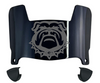 Georgia Bulldogs Mini Football Helmet Visor Shield w/ Clips - PICK VISOR & LOGO COLOR