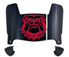 Georgia Bulldogs Mini Football Helmet Visor Shield w/ Clips - PICK VISOR & LOGO COLOR