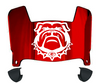 Georgia Bulldogs Mini Football Helmet Visor Shield w/ Clips - PICK VISOR & LOGO COLOR