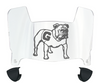 Georgia Bulldogs Mini Football Helmet Visor Shield w/ Clips - PICK VISOR & LOGO COLOR