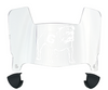 Georgia Bulldogs Mini Football Helmet Visor Shield w/ Clips - PICK VISOR & LOGO COLOR