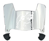 Georgia Bulldogs Mini Football Helmet Visor Shield w/ Clips - PICK VISOR & LOGO COLOR