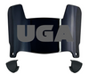 Georgia Bulldogs Mini Football Helmet Visor Shield w/ Clips - PICK VISOR & LOGO COLOR