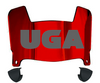 Georgia Bulldogs Mini Football Helmet Visor Shield w/ Clips - PICK VISOR & LOGO COLOR