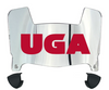 Georgia Bulldogs Mini Football Helmet Visor Shield w/ Clips - PICK VISOR & LOGO COLOR