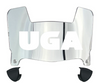 Georgia Bulldogs Mini Football Helmet Visor Shield w/ Clips - PICK VISOR & LOGO COLOR