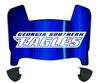 Georgia Southern Eagles Mini Football Helmet Visor Shield w/ Clips - PICK VISOR & LOGO COLOR