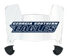 Georgia Southern Eagles Mini Football Helmet Visor Shield w/ Clips - PICK VISOR & LOGO COLOR