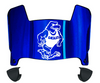 Georgia Southern Eagles Mini Football Helmet Visor Shield w/ Clips - PICK VISOR & LOGO COLOR