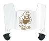 Georgia Southern Eagles Mini Football Helmet Visor Shield w/ Clips - PICK VISOR & LOGO COLOR