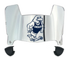 Georgia Southern Eagles Mini Football Helmet Visor Shield w/ Clips - PICK VISOR & LOGO COLOR