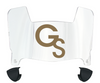 Georgia Southern Eagles Mini Football Helmet Visor Shield w/ Clips - PICK VISOR & LOGO COLOR