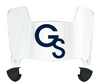 Georgia Southern Eagles Mini Football Helmet Visor Shield w/ Clips - PICK VISOR & LOGO COLOR
