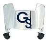 Georgia Southern Eagles Mini Football Helmet Visor Shield w/ Clips - PICK VISOR & LOGO COLOR