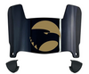 Georgia Southern Eagles Mini Football Helmet Visor Shield w/ Clips - PICK VISOR & LOGO COLOR