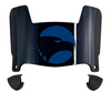 Georgia Southern Eagles Mini Football Helmet Visor Shield w/ Clips - PICK VISOR & LOGO COLOR