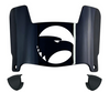 Georgia Southern Eagles Mini Football Helmet Visor Shield w/ Clips - PICK VISOR & LOGO COLOR