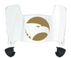 Georgia Southern Eagles Mini Football Helmet Visor Shield w/ Clips - PICK VISOR & LOGO COLOR