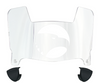 Georgia Southern Eagles Mini Football Helmet Visor Shield w/ Clips - PICK VISOR & LOGO COLOR