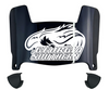 Georgia Southern Eagles Mini Football Helmet Visor Shield w/ Clips - PICK VISOR & LOGO COLOR