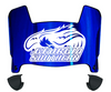 Georgia Southern Eagles Mini Football Helmet Visor Shield w/ Clips - PICK VISOR & LOGO COLOR