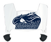 Georgia Southern Eagles Mini Football Helmet Visor Shield w/ Clips - PICK VISOR & LOGO COLOR