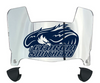 Georgia Southern Eagles Mini Football Helmet Visor Shield w/ Clips - PICK VISOR & LOGO COLOR
