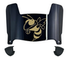 Georgia Tech Yellow Jackets Mini Football Helmet Visor Shield w/ Clips - PICK VISOR & LOGO COLOR