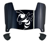 Georgia Tech Yellow Jackets Mini Football Helmet Visor Shield w/ Clips - PICK VISOR & LOGO COLOR