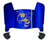 Georgia Tech Yellow Jackets Mini Football Helmet Visor Shield w/ Clips - PICK VISOR & LOGO COLOR
