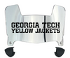 Georgia Tech Yellow Jackets Mini Football Helmet Visor Shield w/ Clips - PICK VISOR & LOGO COLOR