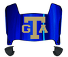 Georgia Tech Yellow Jackets Mini Football Helmet Visor Shield w/ Clips - PICK VISOR & LOGO COLOR