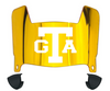 Georgia Tech Yellow Jackets Mini Football Helmet Visor Shield w/ Clips - PICK VISOR & LOGO COLOR