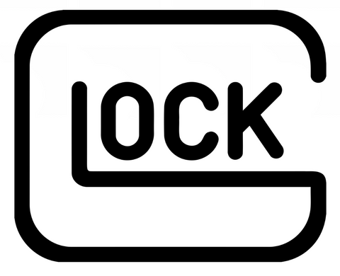 Glock BLACK Premium DieCut Vinyl Decal PICK SIZE