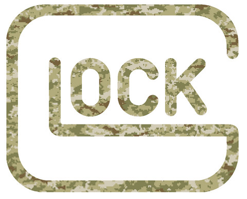 Glock CAMO Camouflage Premium DieCut Vinyl Decal PICK SIZE
