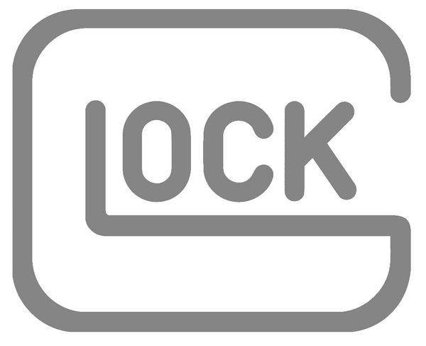 Glock GRAY Premium DieCut Vinyl Decal PICK SIZE