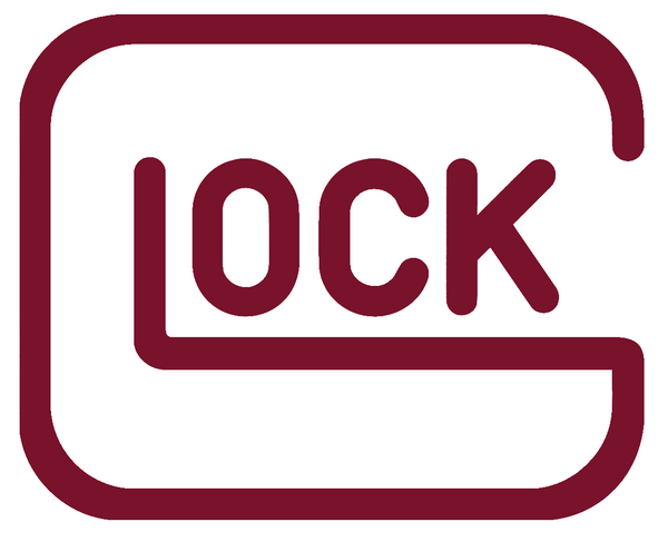 Glock MAROON Premium DieCut Vinyl Decal PICK SIZE