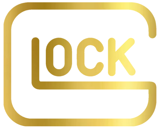 Glock Metallic Gold Premium DieCut Vinyl Decal PICK SIZE