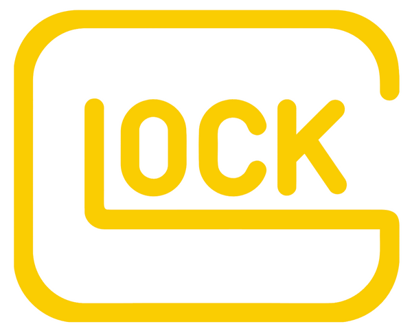 Glock YELLOW Premium DieCut Vinyl Decal PICK SIZE
