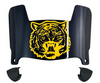 Grambling State Tigers Mini Football Helmet Visor Shield w/ Clips - PICK VISOR & LOGO COLOR