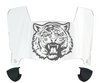 Grambling State Tigers Mini Football Helmet Visor Shield w/ Clips - PICK VISOR & LOGO COLOR