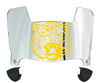 Grambling State Tigers Mini Football Helmet Visor Shield w/ Clips - PICK VISOR & LOGO COLOR