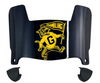 Grambling State Tigers Mini Football Helmet Visor Shield w/ Clips - PICK VISOR & LOGO COLOR