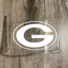 Green Bay Packers Full Size Football Helmet Visor Shield Clear w/ Clips - PICK LOGO COLOR