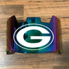 Green Bay Packers Full Size Football Helmet Visor Shield Green Iridium Mirror w/ Clips - PICK LOGO COLOR