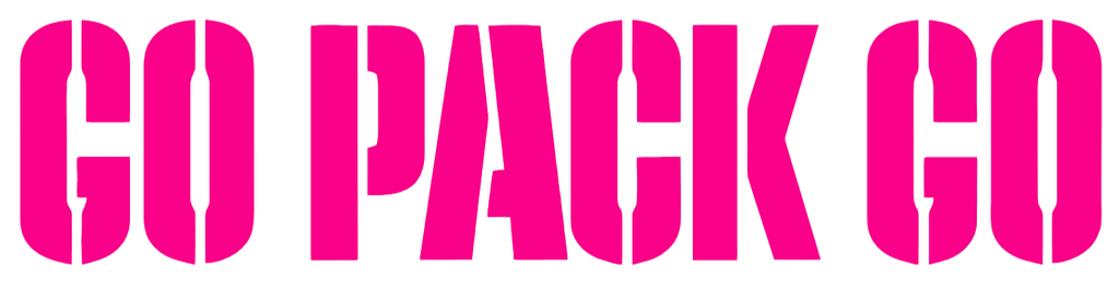 Green Bay Packers Hot Pink Go Pack Go Logo Premium DieCut Vinyl Decal PICK SIZE