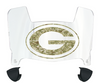 Green Bay Packers Limited Edition Mini Football Helmet Visor Shield w/ Clips - PICK VISOR & LOGO COLOR